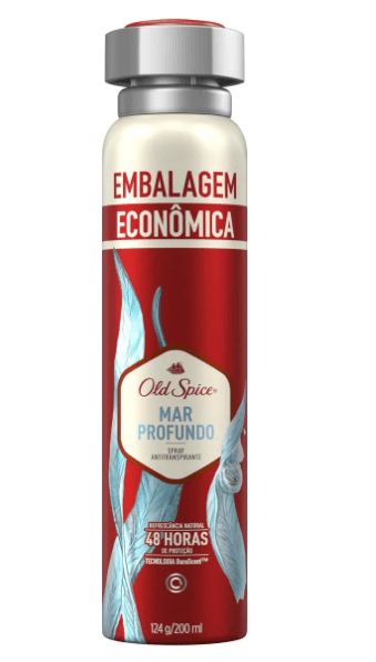Desodorante Spray Antitranspirante Old Spice Mar Profundo - 200ml