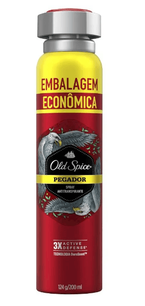 Desodorante Spray Antitranspirante Old Spice Pegador - 200ml