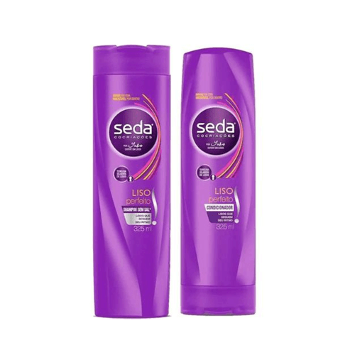 Kit Seda Shampoo + Condicionador Cabelos Lisos - 325ml