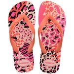 Chinelo Havaianas Top Animals Ballet Rose/Rose - 37/38