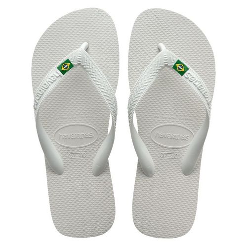 Chinelo Havaianas Brasil Light Branco - Nº  37/38