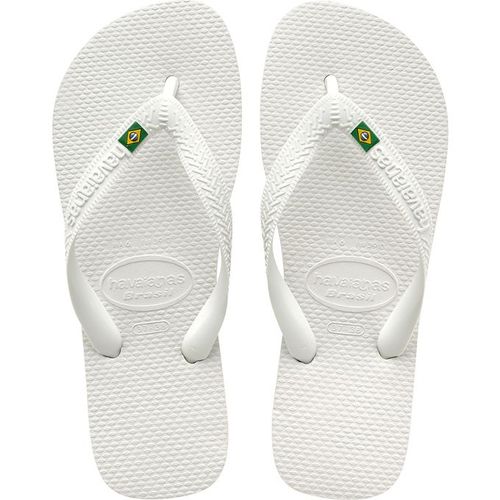 Chinelo Havaianas Brasil Branco - Nº 35/36