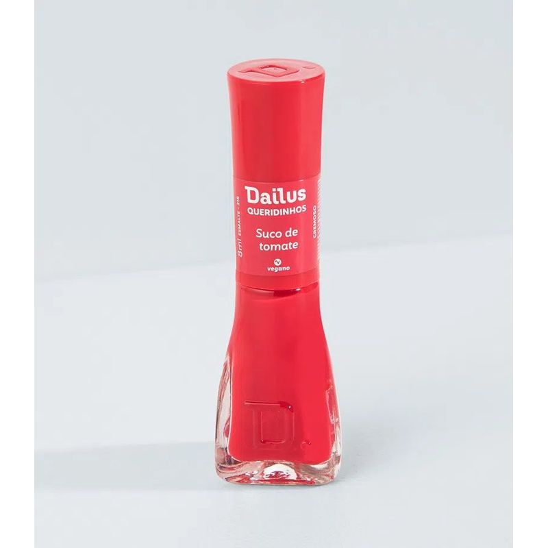 Esmalte Dailus Cremoso - Cor Suco de Tomate