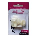 Unhas Postiças Nail Encanto Quadrada Longa com 28 Unidades