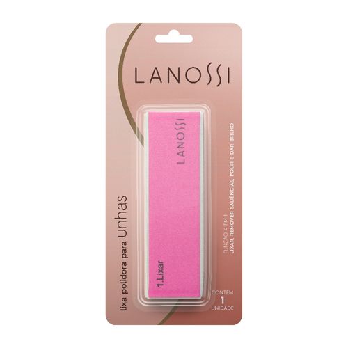 Lixa para Unhas Polidora de 4 Lados - Lanossi
