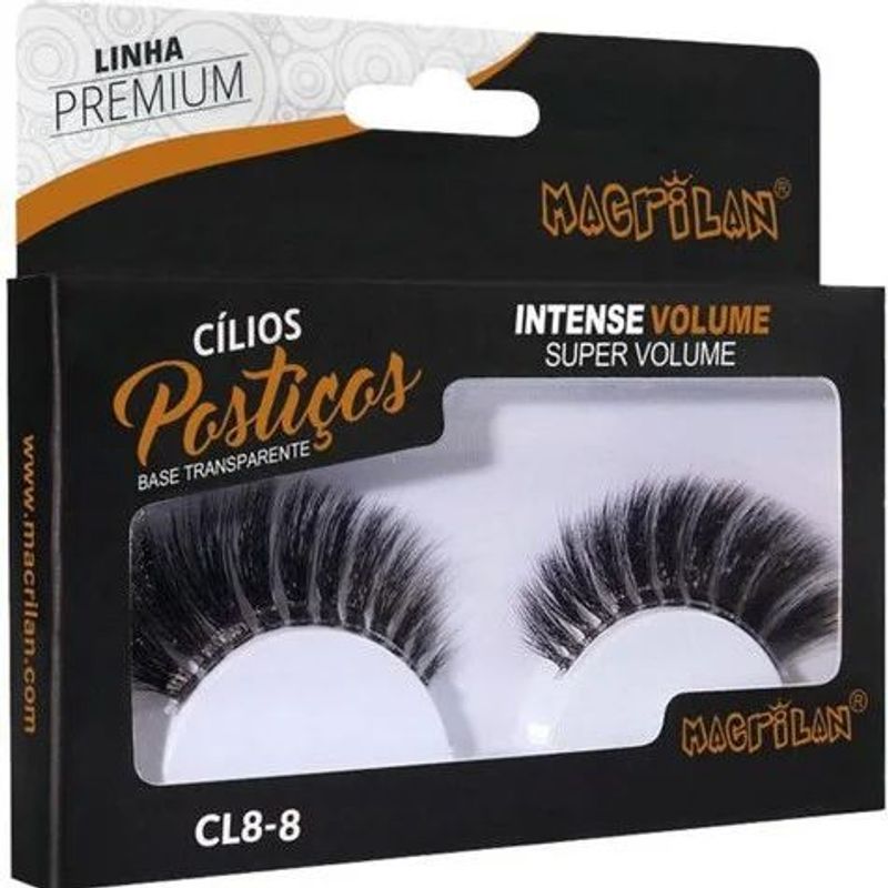 Cílios Postiços Macrilan CL8-8 – Intense Volume