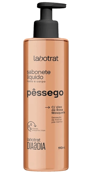 Sabonete Líquido Labotrat Pêssego - 190ml