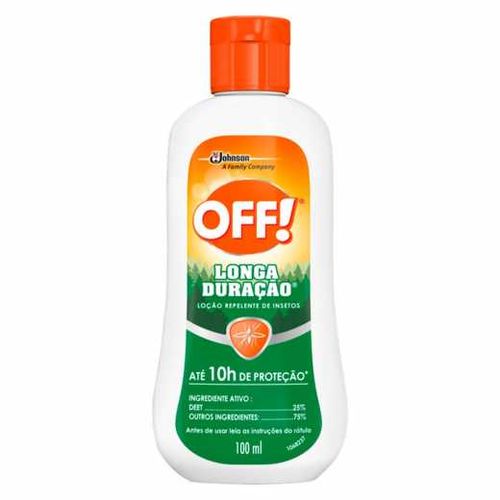 Off Repelente Loção Longa Duração - 100ml
