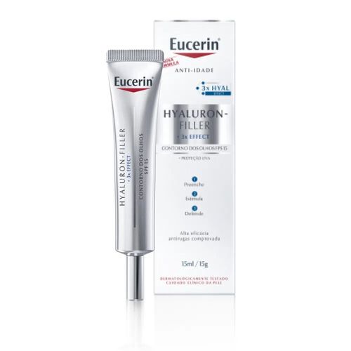 Creme Eucerin Hyaluron-Filler Olhos FPS15 - 15ml