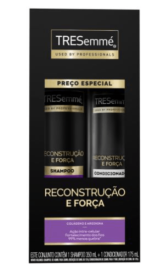 Kit Shampoo + Condicionador Tresemmé Reconstrução e Força