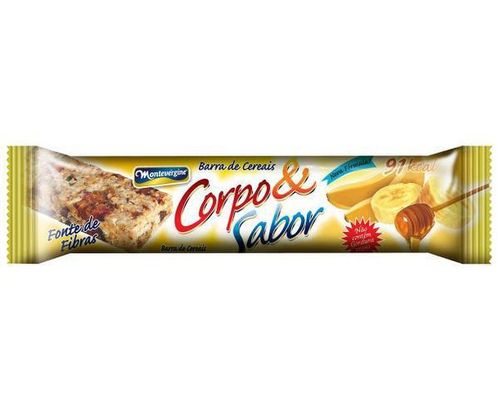 Barra de Cereal Corpo e Sabor Banana e Mel 25g - Leve 4 Pague 3