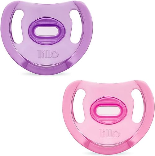 Kit Chupetas Lillo Soft Comfort Rosa e Lilás - 2 Uni