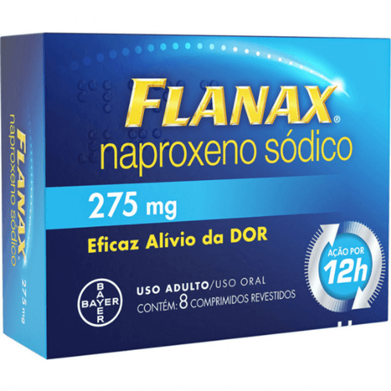 Flanax 275mg com 8 Comprimidos - Bayer