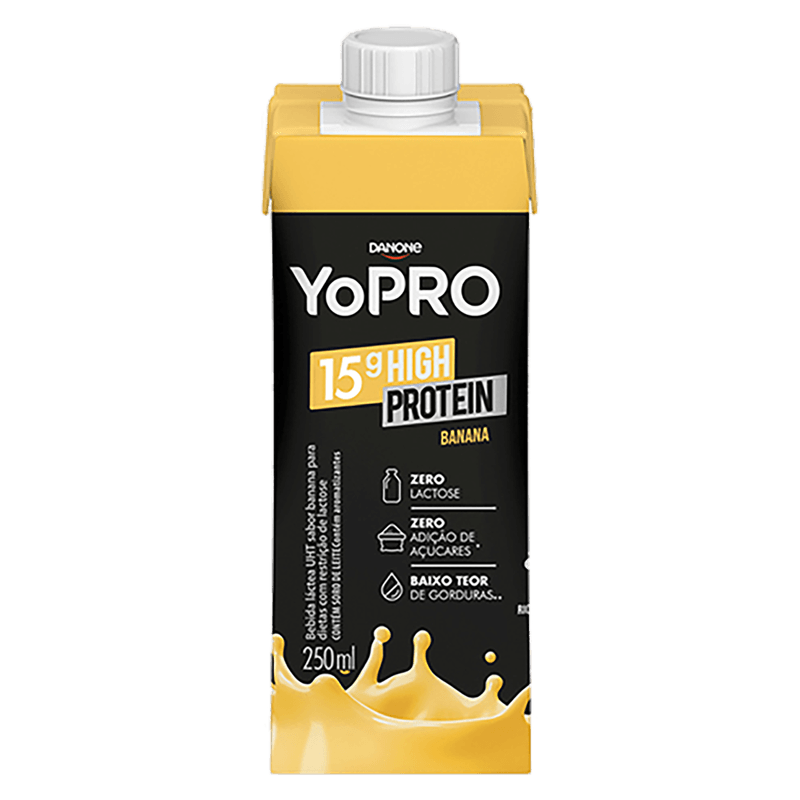 Bebida Láctea YoPro Banana - 250ml