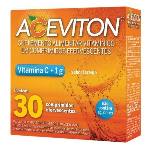 Aceviton 1g com 30 Comprimidos Efervescentes - Cimed