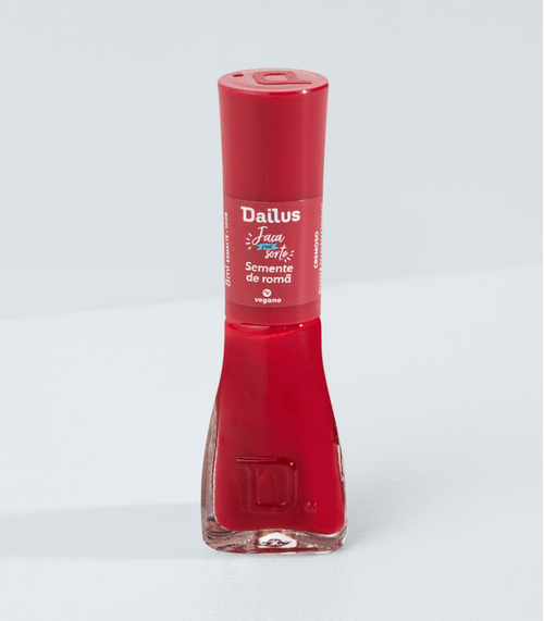 Esmalte Dailus Faça sua Sorte Cor Semente de Romã 8ml
