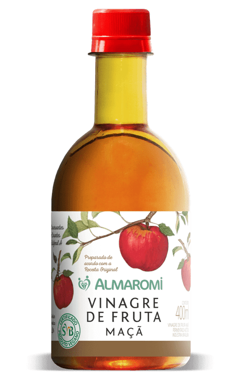 Vinagre de Maça Almaromi - Frasco - 400ml