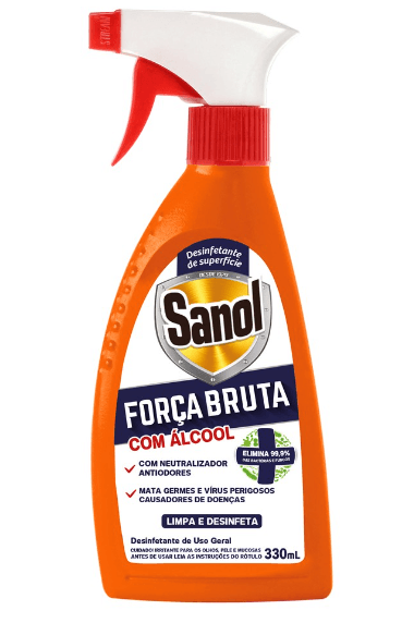 Desinfetante Sanol Força Bruta Spray - 330ml