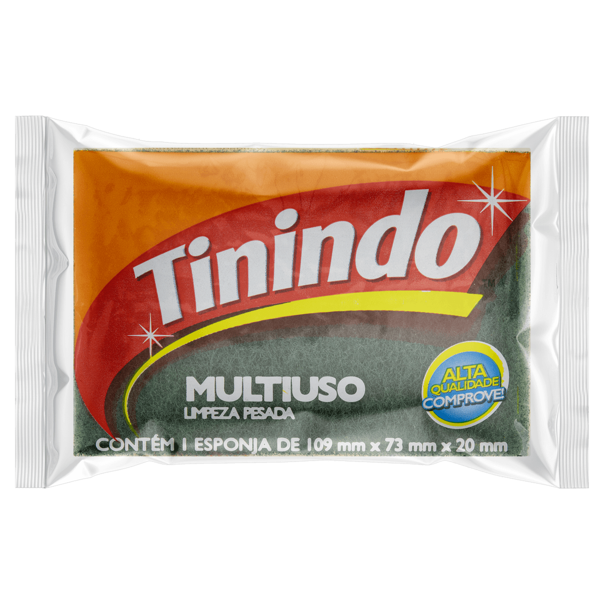 Esponja Multiuso Tinindo Pacote com 12 unidades