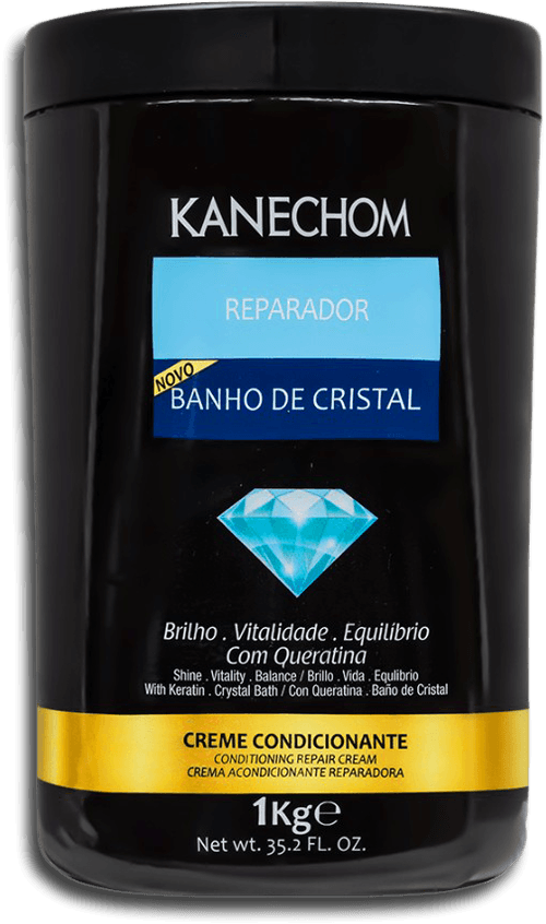 Creme de Tratamento Kanechom Banho de Cristal - 1kg