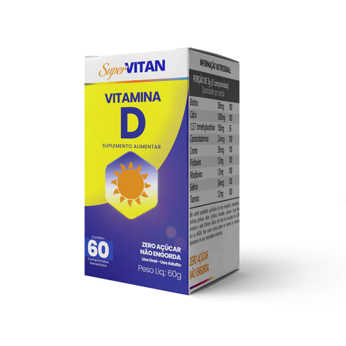 Supervitan Vitamina D 2.000ui - 60 Comprimidos