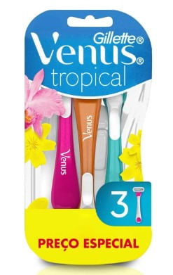 Aparelho de Depilação Venus Tropical - com 3 Unidade