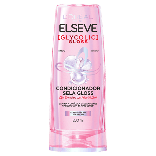 Condicionador Elseve Glycolic Gloss - 200ml