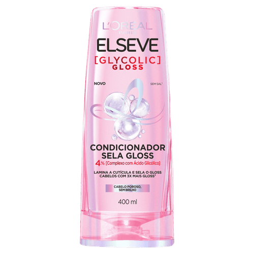 Condicionador Elseve Glycolic Gloss - 400ml