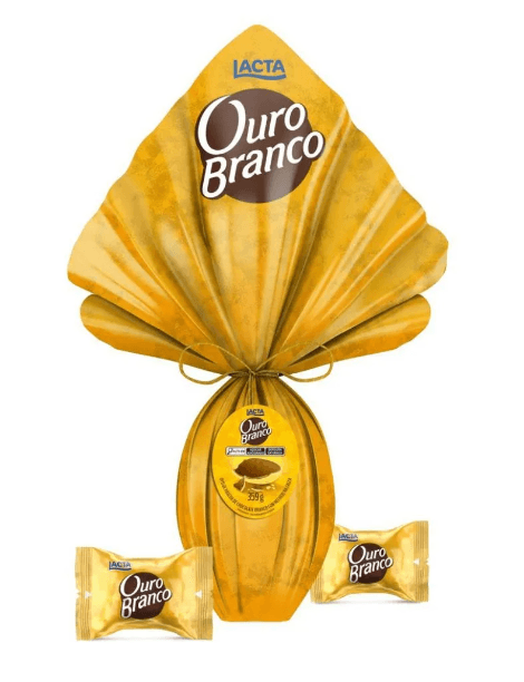 Ovo de Páscoa Lacta Ouro Branco - 359g