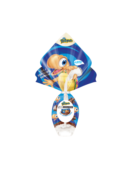 Ovo de Páscoa Arcor Tortuguita Formato ao Leite 120g