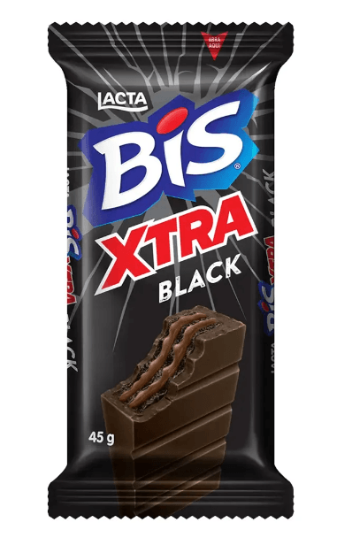 Chocolate Bis Lacta Xtra Black - 45g