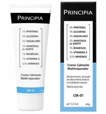 Creme Calmante Multirreparador Principia CM-01 - 40g