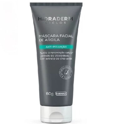 Máscara Facial Argila Hidraderm Ciclos - 60g