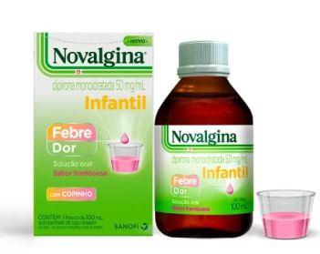 Novalgina 50mg Xarope com 100ml - Sanofi