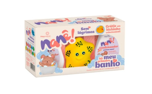 Shampo + Condicionador Meu Primeiro Banho Nanê - 100ml