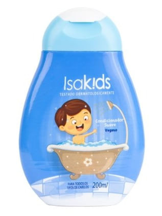 Condicionador Isakids para Todos os Tipos de Cabelo Menino - 200ml