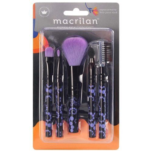 Kit de Pincéis Macrilan com 5 peças Kp5-35 - Macrilan