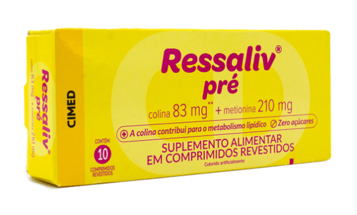 Ressaliv Pré com 10 Comprimidos - Cimed