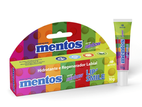 Hidratante Labial Lipsmile Mentos Rainbow - 10g