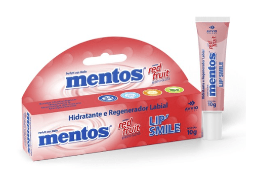 Hidratante Labial Lipsmile Mentos Red Fruit - 10g