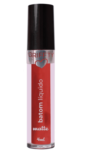 Batom Líquido Matte Griffty 24h - Cor 25
