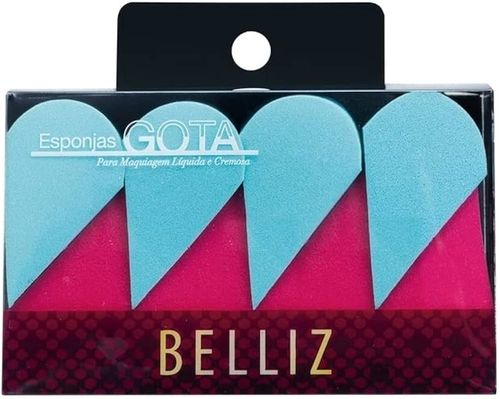 Esponja belliz gota p/ base pack c/8