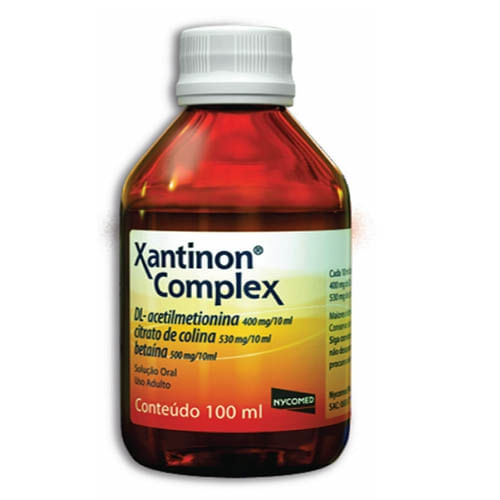 Xantinon Complex Solução com 100ml - União Química
