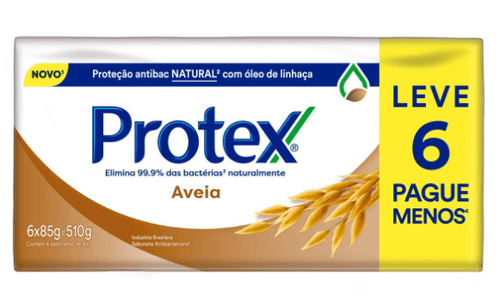 Sabonete Protex Aveia - 6 Uni