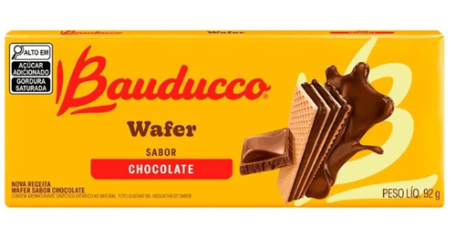 Wafer Bauducco Chocolate - 140g