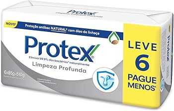 Sabonete Protex Limpeza Profunda - 6 Uni