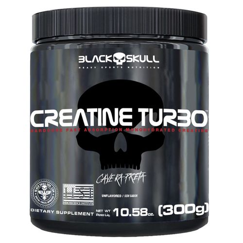 Creatina Turbo Black Skull 300g