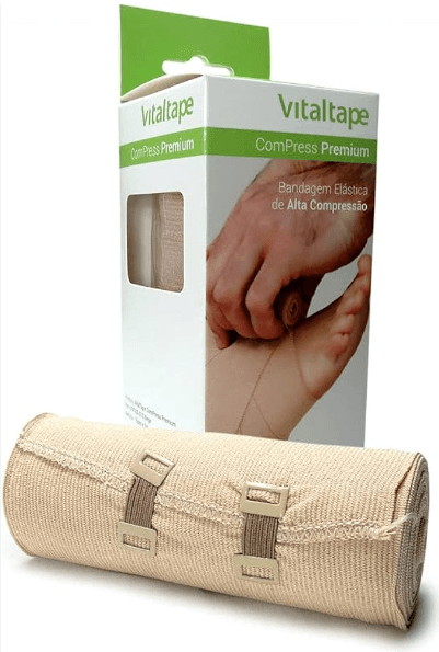 Compressa Vitaltape Compress Bege - 10cmx1,50m