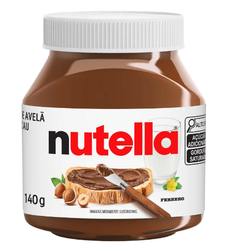 Nutella Creme de Avelã - 140g