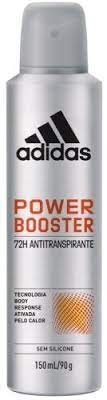 Desodorante Adidas Aerosol Power Booster Masculino - 150ml